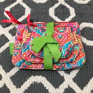 Vera Bradley Cosmetic Trio Paisley in Paradise